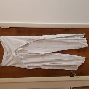 White Rayon Blend Pants